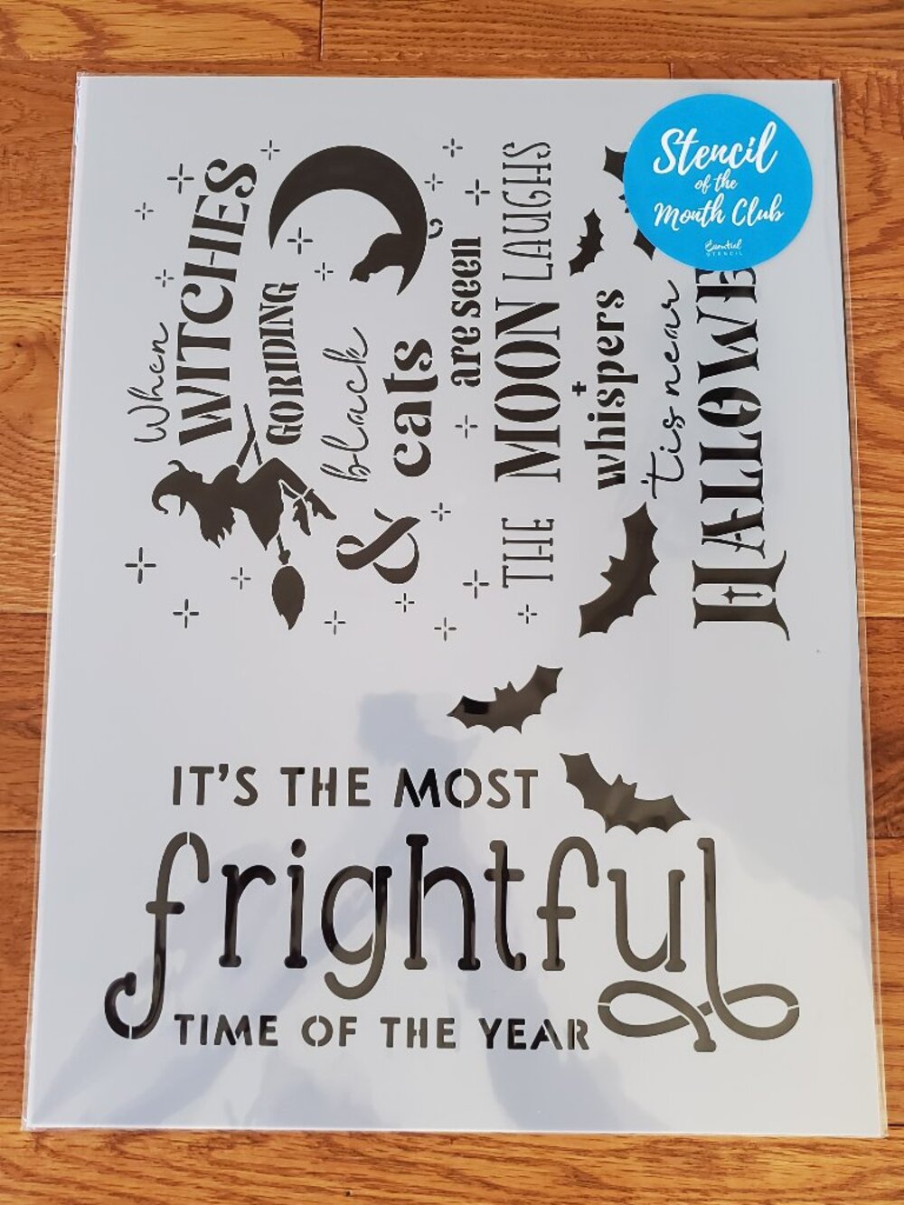 September 2023 Stencil of the Month Stencil Set w/ Add-On |  Halloween | NEW